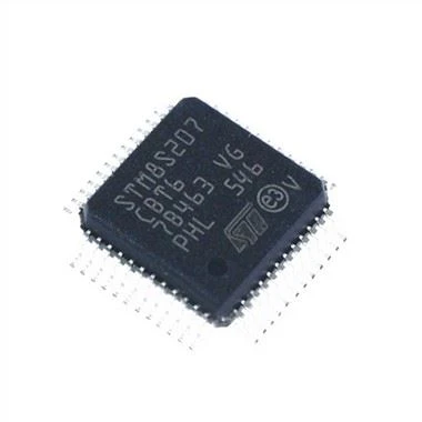 STM8S207CBT6 LQFP-48 24MHz/128KB Flash/{5}}bit Microcontrollore-MCU