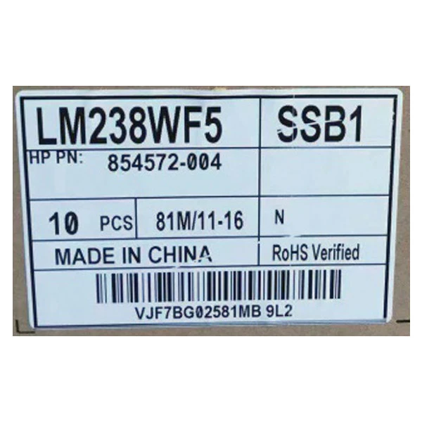 23.8 Inch Lcd Panel LM238WF5-SSB1 TFT LCD Screen